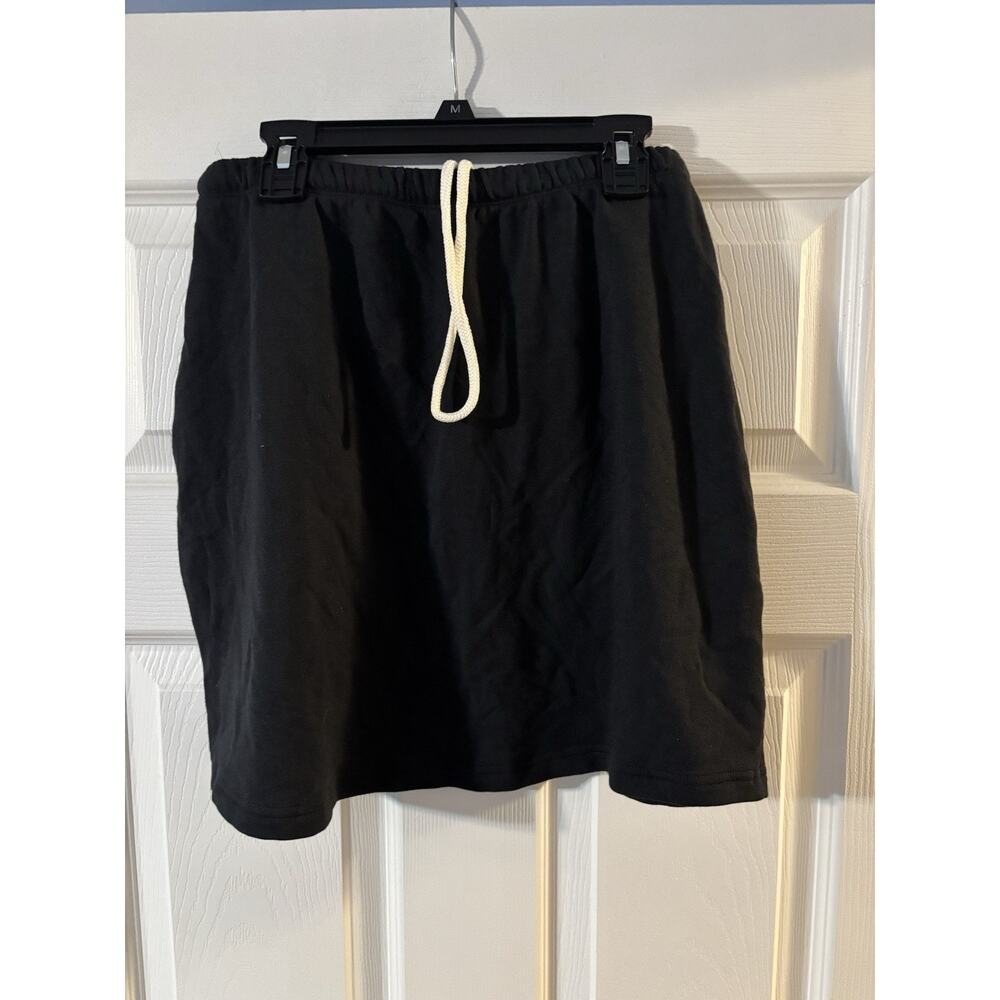 Aerie XS Black Skirt Drawstring Waist Sweatpants Material